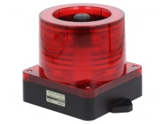 Semnalizator Luminos și Acustic LED Roșu 10-30VDC IP66