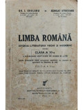 Gh. I. Chelaru - Limba romana - Istoria literaturii vechi si moderne pentru clasa a VI-a (editia 1935)