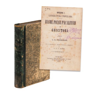 Literatura populară, 1867 + I. G. Valintineanu + Lumea. Epistole, 1857 + Trei rom&amp;acirc;ni sau prințul străin și prințul rom&amp;acirc;n, 1857 + Pastorul din șesul Sa foto