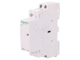 Contactor 2P 20A 230-240VAC NO IP20