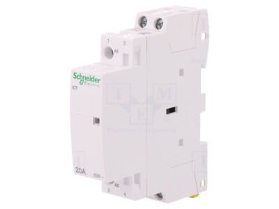 Contactor 2P 20A 230-240VAC NO foto