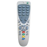 Telecomanda Universala pentru TV, Functionare baterii AAA, Distanta operare 8 m, Alb