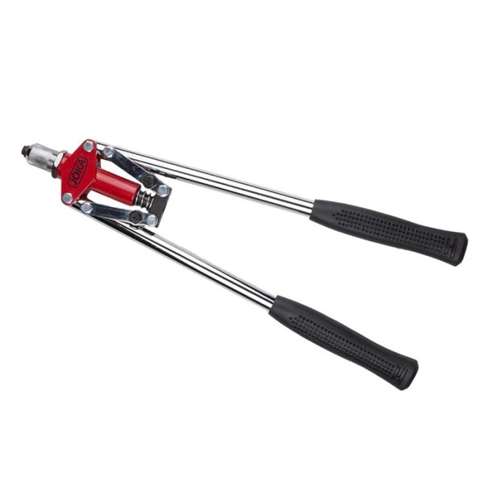 Cleste pentru nituri Joka, 430 mm, 3 capete Cleste pentru nituri Joka, 430 mm, 3 capete