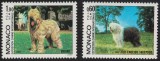 C2865 - M0naco 1982 - Caini 2v. neuzat,perfecta stare, Nestampilat