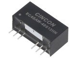 Convertor DC-DC 12V 500mA 5/6W SIP8