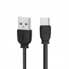 Cablu Date si Incarcare USB la USB Type-C Remax Suji RC-134a, 2.1A, 1 m, Negru