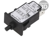 &Icirc;ntrerupător de supracurent MCB 240VAC, 7,5A - SCHURTER