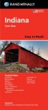 Rand McNally Easy to Read: Indiana State Map