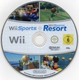 Joc Wii Sports + Wii Sports Resort Nintendo joc Wii, Wii mini,Wii U, Multiplayer, Sporturi, 3+