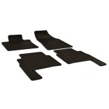 Cumpara ieftin Set covorase auto cauciuc Umbrella Kia Sorento i (BL) 2002-2009 Gri carbon 4 buc