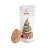 Lumanare parfumata Craciun aroma Fructe Padure &Oslash; 6 cm x 14,5 H
