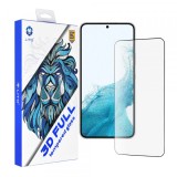 Folie de protectie Ecran Lito pentru Samsung Galaxy S23 S911 / S22 5G S901, Sticla Securizata, Full Glue, 3D, Neagra