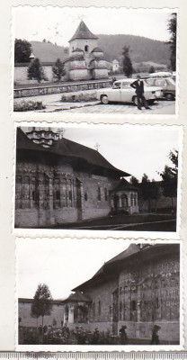 bnk foto - Manastirea Sucevita 1976 - lot 3 fotografii foto