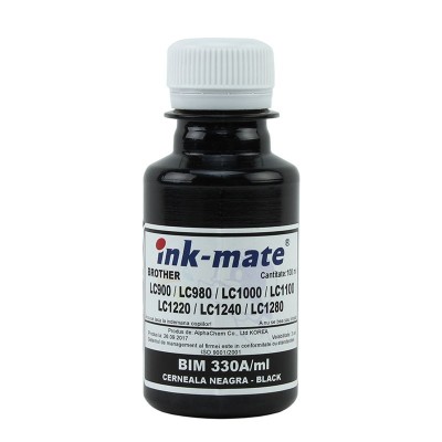 Cerneala refill Black (Negru) Brother - 100 ml foto