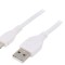 Cablu USB 2.0 A la Micro B, aurit, 3m
