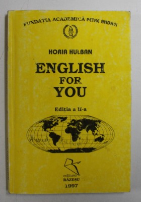 ENGLISH FOR YOU de HORIA HULBAN , 1997 foto