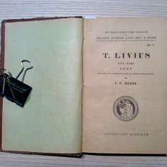T. LIVIUS - AB URBE CONDUITA XXI-XXII - lb. latina - I. N. Dianu - 306 p.
