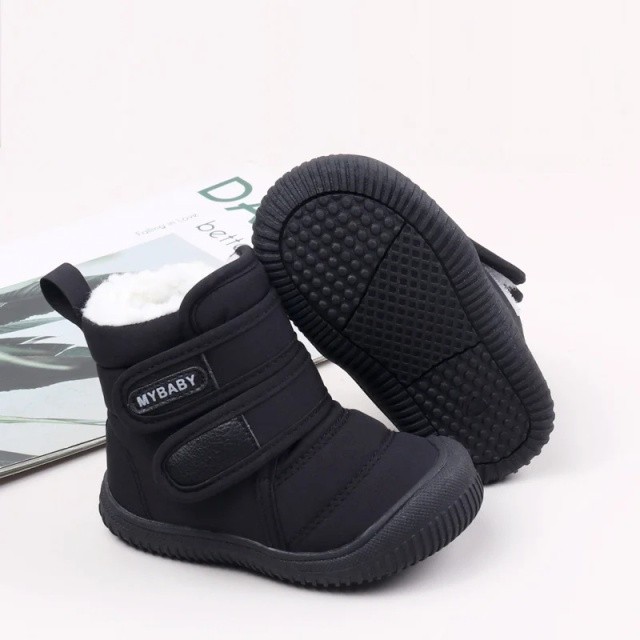Cizme negre imblanite - MyBaby (Marime Disponibila: Marimea 26)