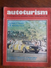 Revista Autoturism nr. 6 / 1981, coperta DACIA Sport / CSP