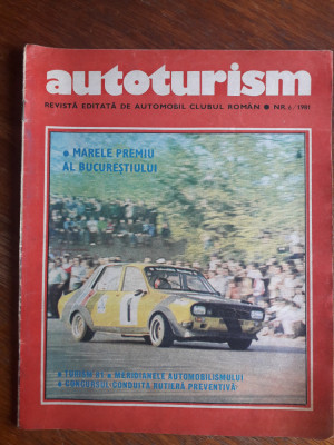 Revista Autoturism nr. 5 / 1981, coperta DACIA Sport / CSP foto