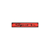 Abtibild &quot;SPORT&quot; culoare Rosu Cod:DZ-075 Automotive TrustedCars, Oem