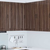 VidaXL Dulap de bucătărie Stejar &icirc;nchis 57 x 57 x 100 cm Lemn compozit 885522