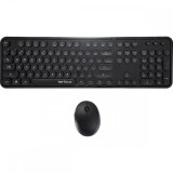 Kit Tastatura + Mouse Retro Dark 9900BK Serioux Black