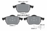 TEXTAR 2184903 Q+ set placute frana,frana disc