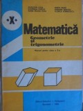 MATEMATICA. GEOMETRIE SI TRIGONOMETRIE. MANUAL PENTRU CLASA A X-A-AUGUSTIN COTA, ECATERINA KURTHY SI COLAB.-265152