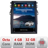 Navigatie tip Tesla Ford Mondeo 4 radio gps internet 8Core 4G carplay android auto 4+32 kit-tesla-377+EDT-E420 CarStore Technology