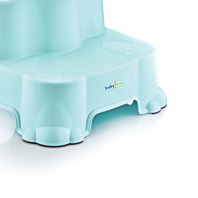 Inaltator cu doua trepte BabyJem Step Stool (Culoare: Verde) foto