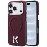 Husa MagSafe pentru Apple iPhone 18 Pro / 17 Pro, Karl Lagerfeld, Grained Embossed Ring , Visinie