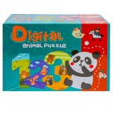 Puzzle din lemn, Cifre, Oem