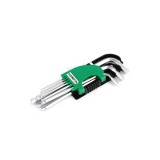 Set Chei Imbus cu Bila Hanbon, CR-V, 9 Buc (1.5-10mm), HB651201, Crom Vanadiu