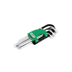 Chei hexagonale cu bila, cr-v set 9 (1.5-10 mm), Hanbon HB651201