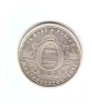 Moneda Ungaria 5 forint/forinti 2021 75 de ani forint - litera O, stare foarte buna, Europa, Cupru-Nichel