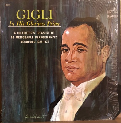 Vinil Beniamino Gigli &amp;lrm;&amp;ndash; Gigli In His Glorious Prime (M) NOU ! SIGILAT ! foto