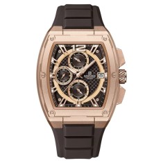 Ceas Barbati Naviforce 8050 Negru-Rose , Design Sport, Functii Multiple, Afisare Data, Rezistent la Apa 3ATM