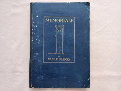 MEMORIALE - VASILE PARVAN, 1923 foto