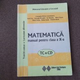 MATEMATICA MANUAL PENTRU CLASA A X A IONEL TEVY C UDRISTE