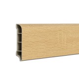 Cant SPC Stejar Kalahari 2400x60x12 mm, Plinta Vinil, Bordura Podea, Rezistent Umiditate, Montaj Facil