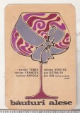 bnk cld Calendar de buzunar 1975 Bauturi alese