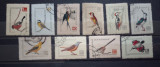 Romania 1959 LP 474 păsări c&acirc;ntătoare și folositoare serie stampilat
