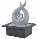 Fantana de interior cu iluminare LED, polirasina