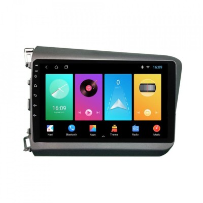 Navigatie dedicata cu Android Honda Civic IX Sedan 2011 - 2015, 2GB RAM, Radio foto
