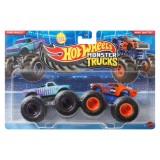 Set 2 masinute Monster Truck, Hot Wheels, Pure Muscle si Night Shifter, JLV81