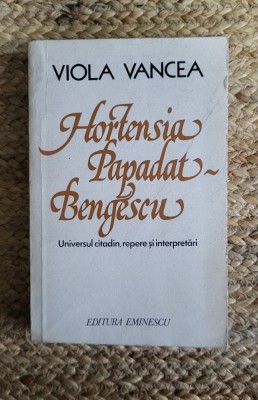 HORTENSIA PAPDAT-BENFESCU- VIOLA VANCEA foto