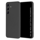 Husa SoftFlex Neagra pentru Samsung Galaxy S26 FE / S25 FE, Material Silicon