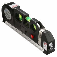 Nivela multifunctionala cu laser FOXMAG24&reg;, boloboc si ruleta
