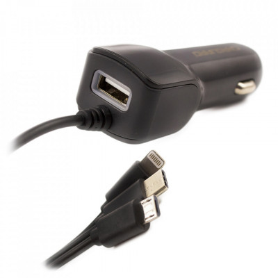 &amp;Icirc;ncărcător universal cu &amp;icirc;ncărcare rapidă Type-C - Micro-USB, iPhone - CARGUARD foto